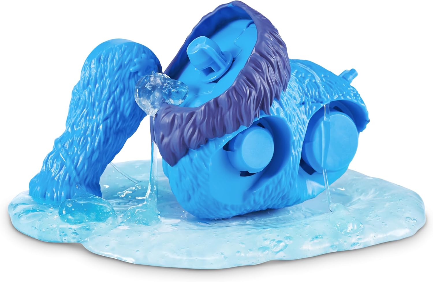 Smashers Dino Ice Age Mammoth Series 3 by ZURU Surprise Egg with Over 20 Surprises! - Slime, Dinosaur Toy, Collectibles, Toys for Boys and Kids, Blue