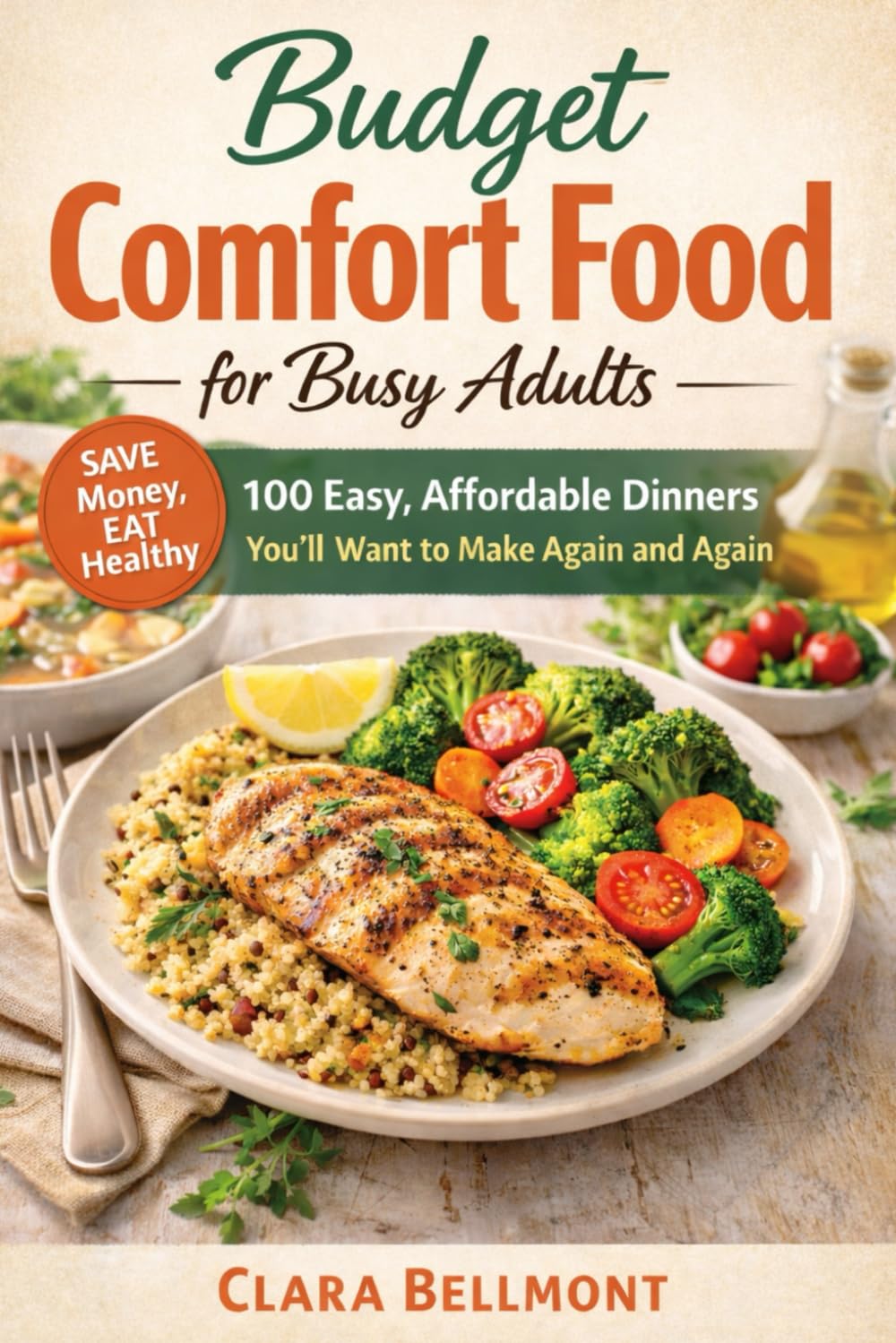 Budget Comfort Food for Busy Adults: 100 Easy, Affordable Dinners You’ll Want to Make Again and Again