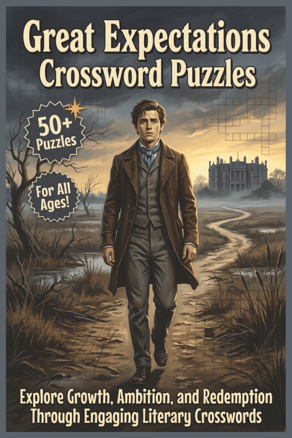 Great Expectations Crossword Puzzles | 50+ Puzzles | For All Ages!: Explore Growth, Ambition, and Redemption Through Engaging Literary Crosswords