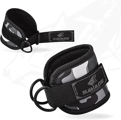 Miniatura 6 de Correa de tobillo para accesorios de máquina de cable Tobillera de gimnasio para patadas, entrenamientos de glúteos, extensiones de piernas,