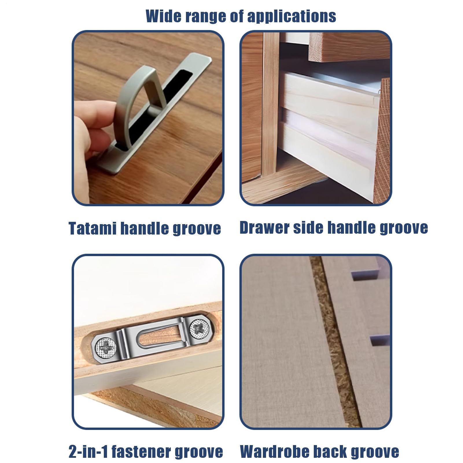 Jig Mortasa Porta - Accessori 2 in 1 Per Router Lavoro Del Legno,Strumento Per Bordo Raggio Installazione Porta Cerchio Legno