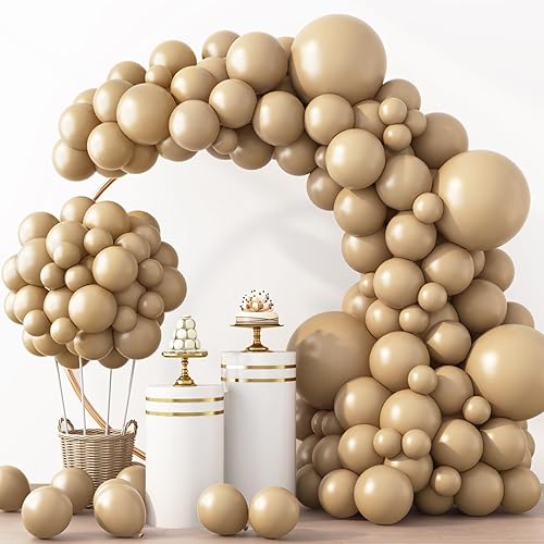 Miniatura 42 de Rubfac - Globos morados, 129 unidades, diferentes tamaños, 18, 12, 10 y 5 pulgadas para arco de guirnalda, látex, decoración de fiesta, cumpleaños