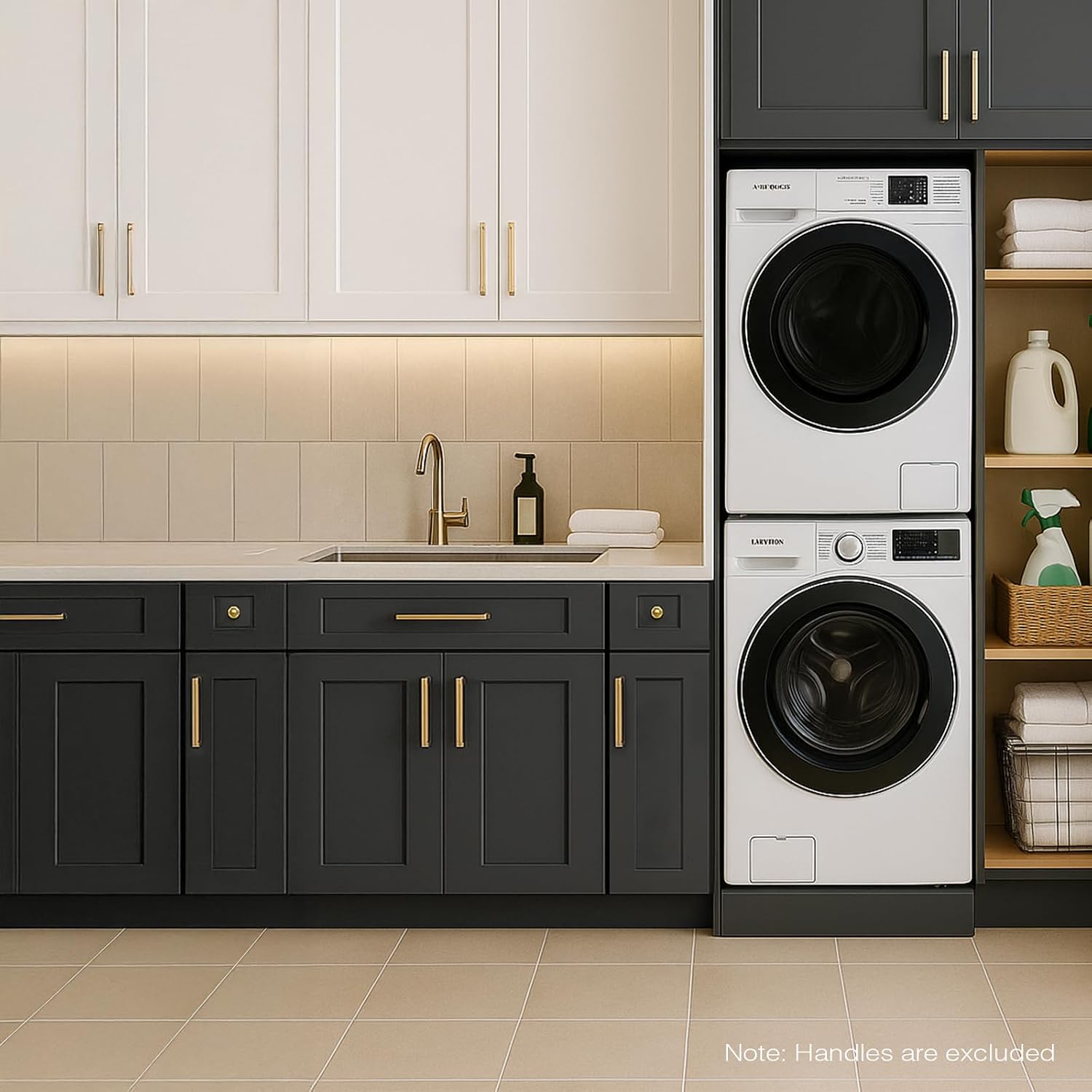 Kitchen Base Cabinet, Base Cabinet with Drawer, Wooden Drawer Cabinet, 1 Drawer, 1 Soft Close Door, Adjustable Shelf, Unassembled, RTA for Bathroom (Graphite Shaker, 9" W X 34.5" H X 24" D)