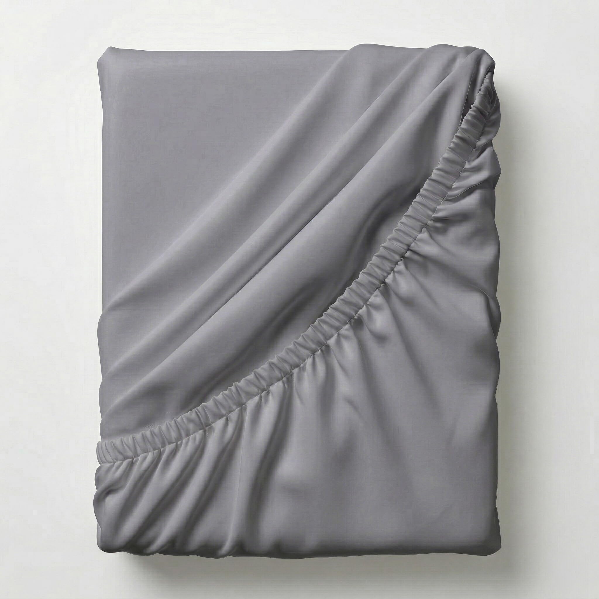 Spannbettlaken für King-Size-Bett, 45.7 cm, extra tiefe Tasche, ägyptische Baumwolle, Spannbettlaken, elastisch, rundum, Fadenzahl 800, kühlend, weich, nur Bettlaken 198.1x203.2 cm, leicht Rot