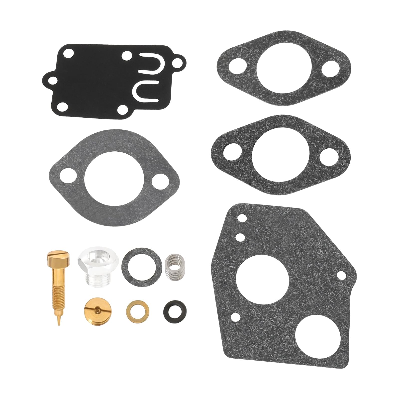 OTOTEC 1Set Carburetor Rebuild Kit Replacement Part 94624 495606 796184 Compatible with Briggs and Stratton Compatible with Craftsman 3HP to 5HP Engines Small Engine Carburetor Kit