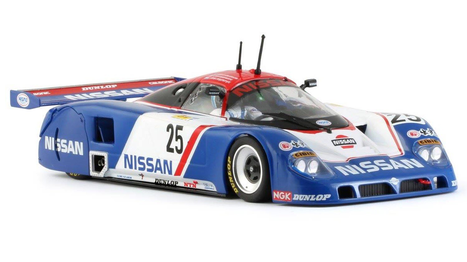 Slot.It SICA28D Nissan R89C #25 24 HR Le Mans 1989 Slot Car (1:32 