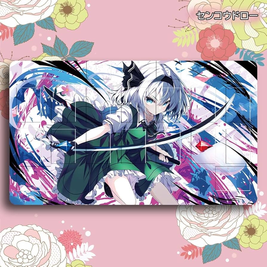 Amazon | センコウドロー カードゲームプレイマット マウスパット 東方