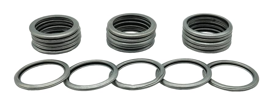 Dsnaduo 20PCS M20 Crush Oil Drain Plug Gasket, Fit Subaru