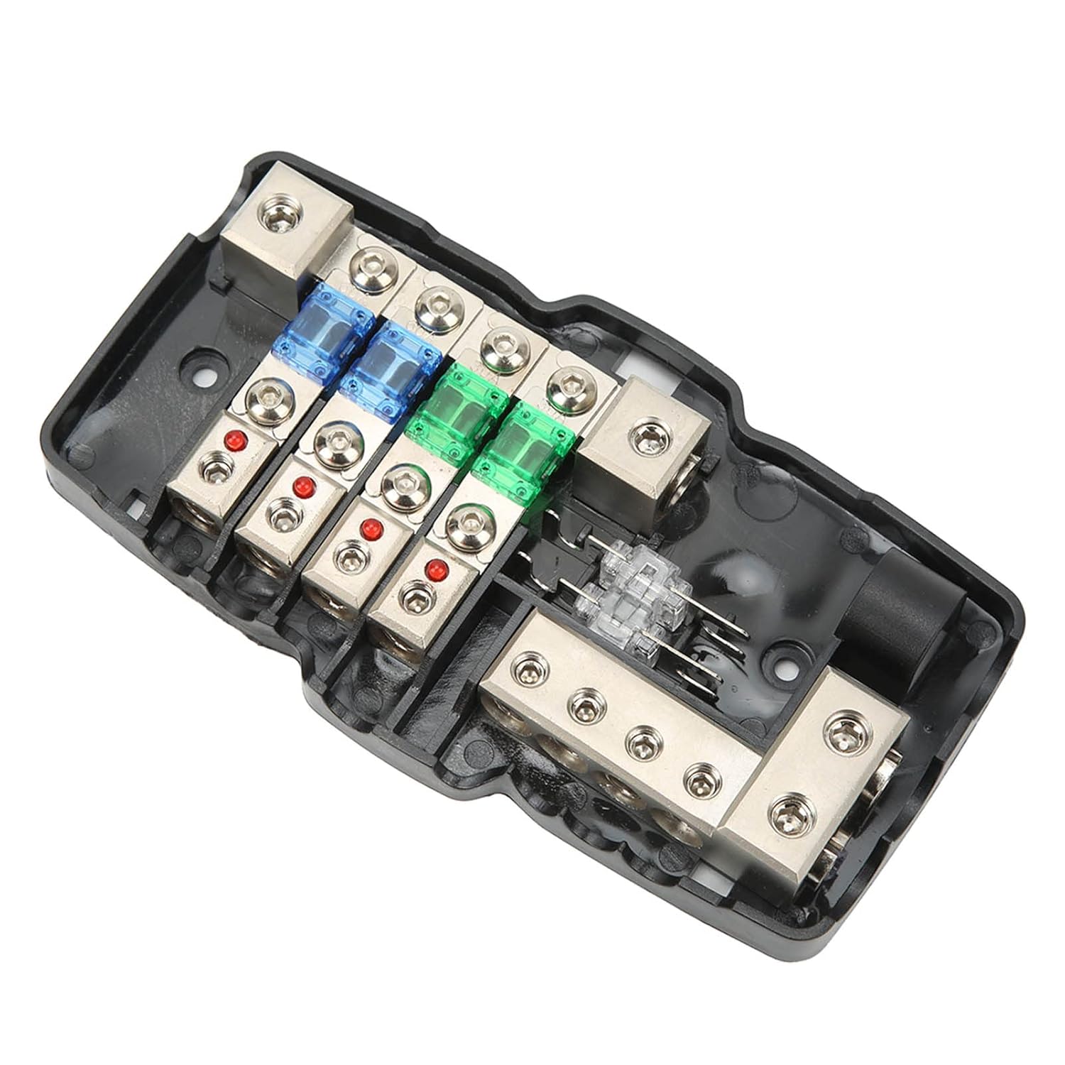 Power Distribution Block Fused, Fused Power Distribution Block 4 Way Distribution