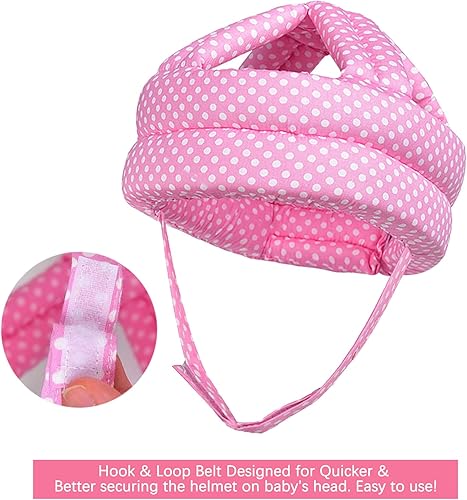 Miniatura 4 de Casco de bebé para gatear caminar cojín suave sin golpes