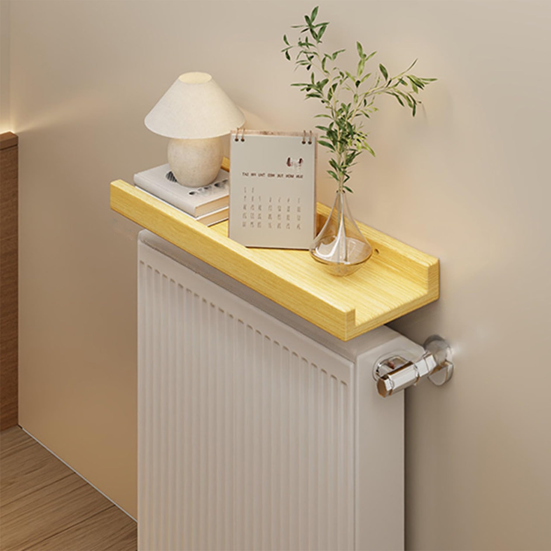 Étagère de protection pour radiateur thermique, support meuble charge 29,9 kg