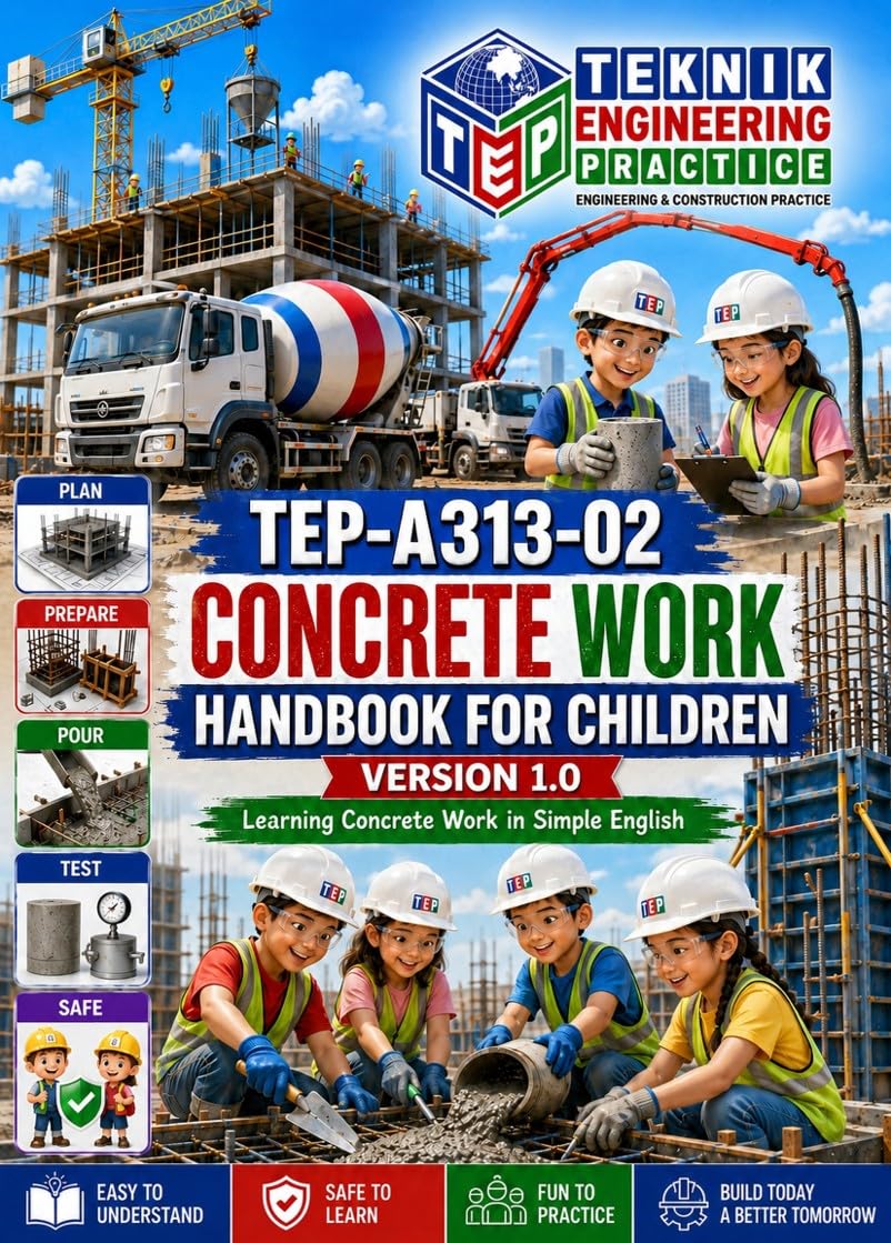 CONCRETE WORK HANDBOOK FOR CHILDREN (English Edition)