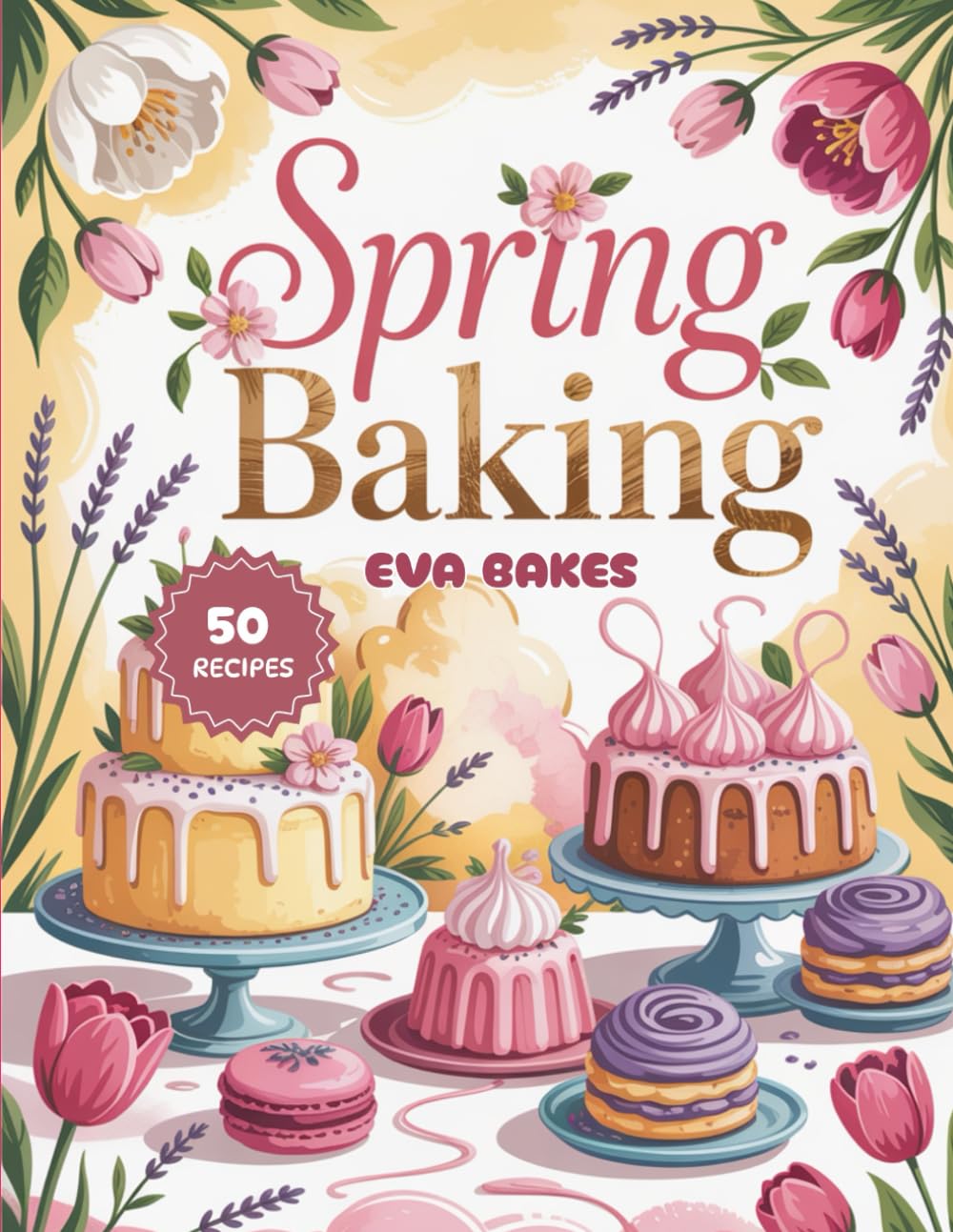 Spring Baking: Light, Fresh, and Fruity Spring Baking Recipes – Easter Cakes, Muffins, Tarts & Healthy Bakes for Picnics and Celebrations