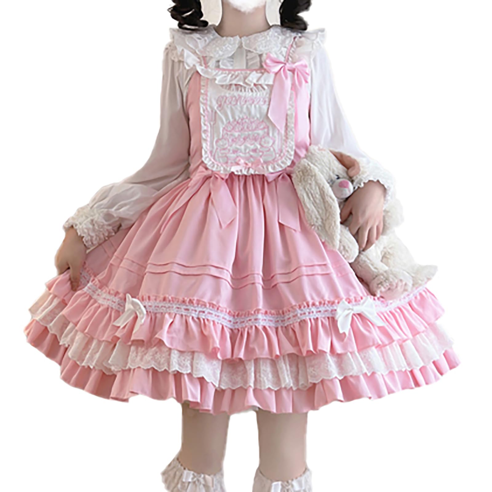 Amazon.co.jp: [XHSUKADO] ロリータ JSK ジャンパースカート