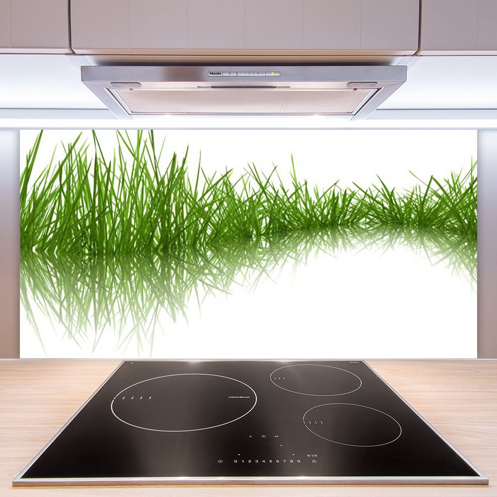 Tulup Glasrückwand Für Die Küche – 100x50 Cm Spritzschutz Mit Palmen-Motiv, Einfach Zu Montieren