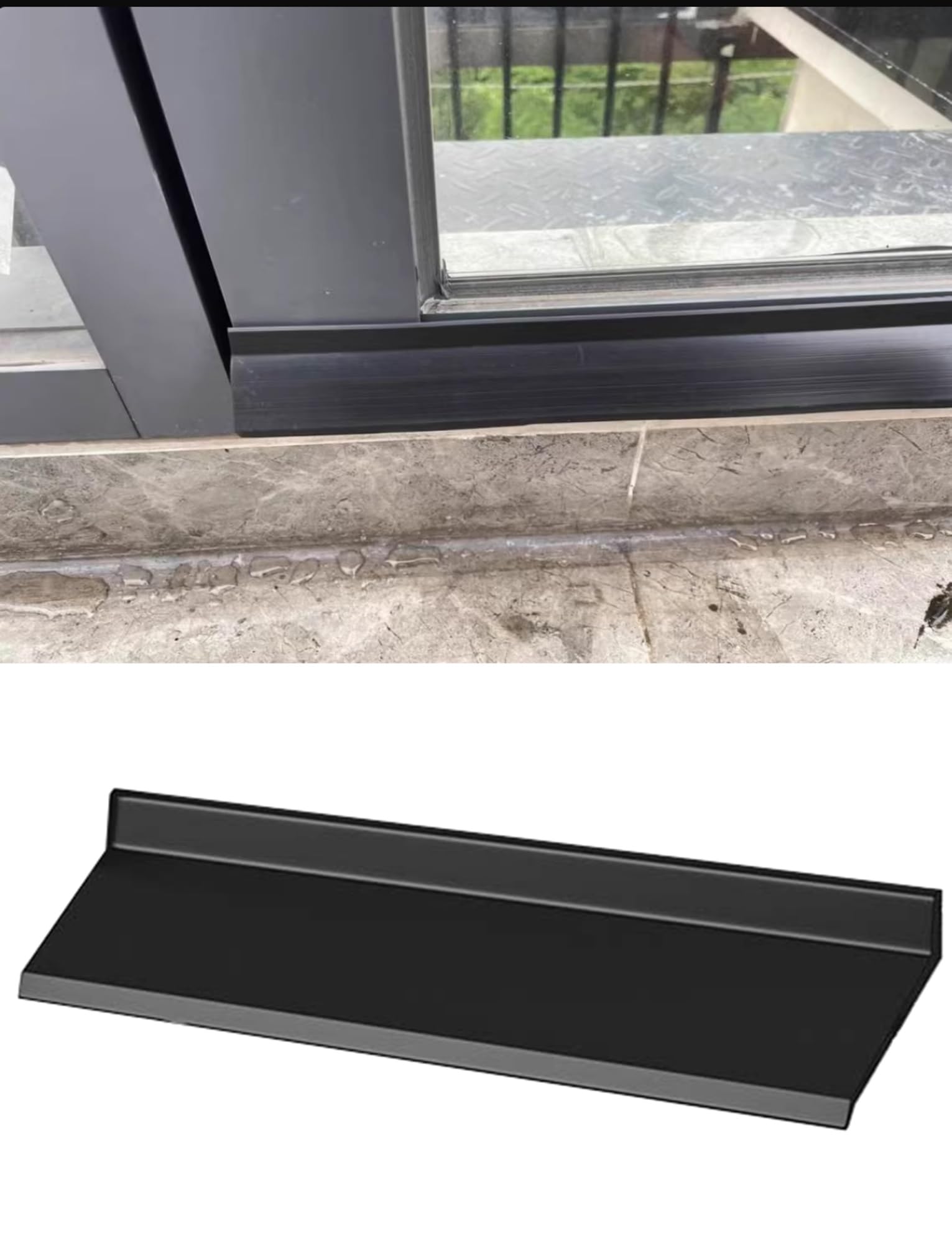 Joint en caoutchouc auto-adhésif 5,5cm x 150cm pour bord de porte de voiture, lot de 2
