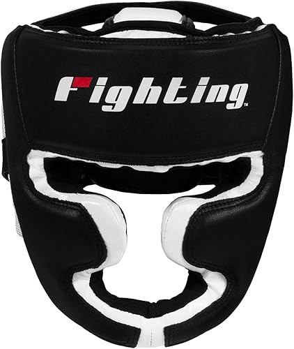 Miniatura 2 de Fighting Sports S2 Gel Full Training Headgear, Negro/Blanco, Regular