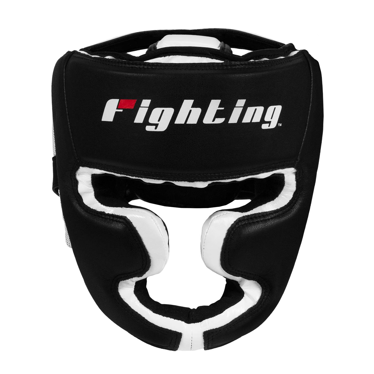 Fighting Sports S2 Gel Full Training Headgear, Black/White, Regular