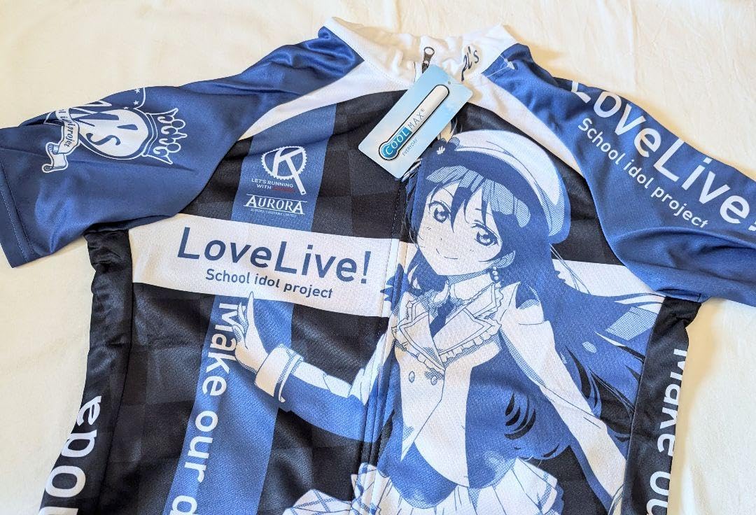 サイクルジャージ 園田海未 2nd.Ver. Lサイズ アウローラ タグ付き サイクルジャージ 園田海未 2nd.Ver. Lサイズ アウローラ タグ付き