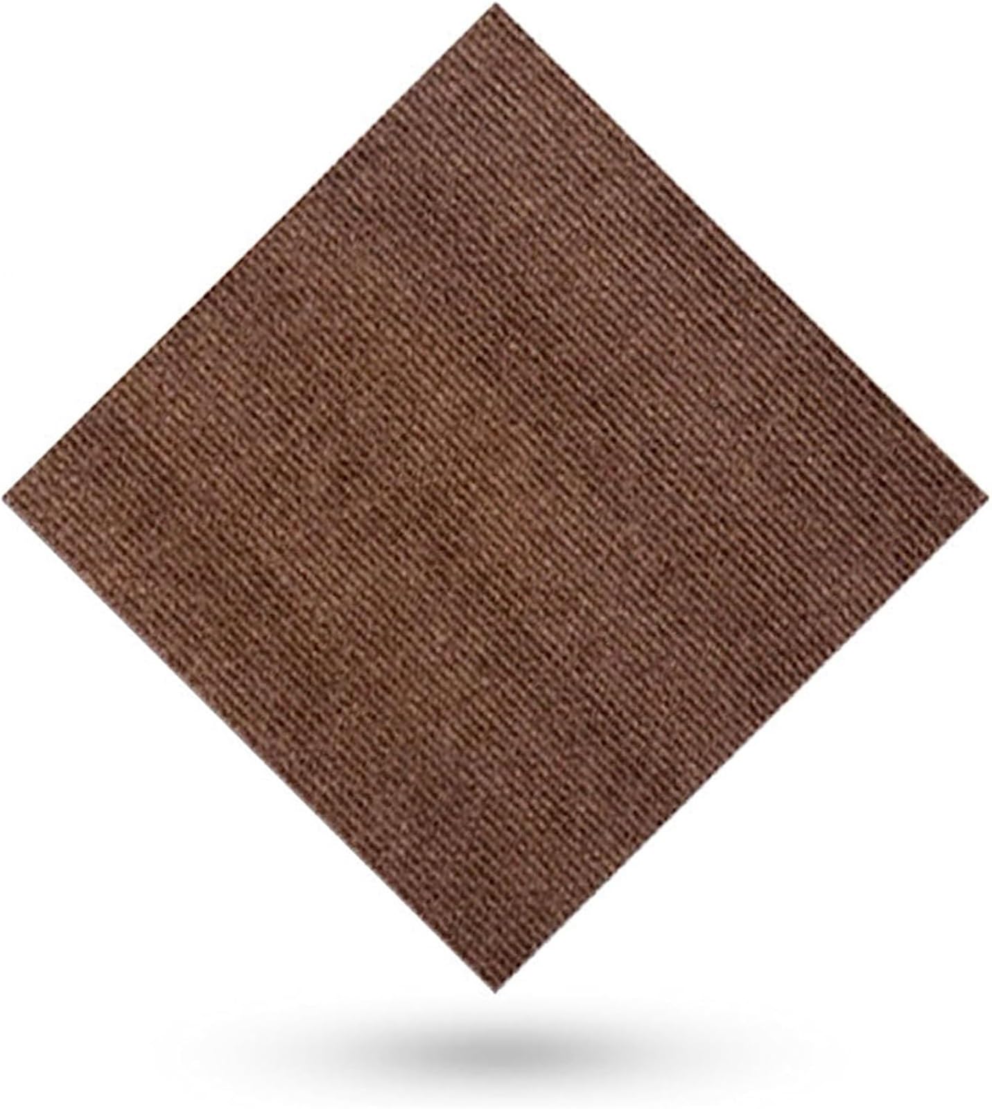Ytbhshxz Brown Carpet Tiles， 20X20in Self Adhesive Washable Carpet Tile Multi-Purpose Squares Flooring Mat For Home Pets(,15Pcs)