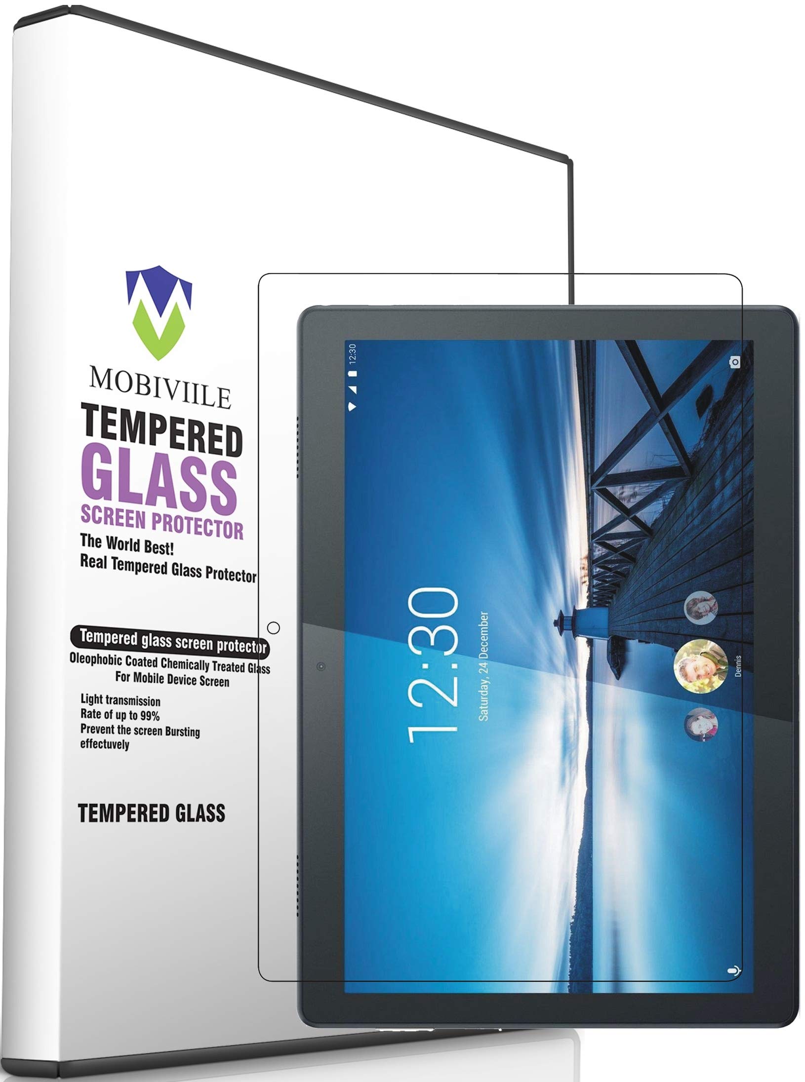 MOBIVIILE® Tempered Glass Screen Protector Compatible for Lenovo Tab M10 FHD Rel (TB-X605lc,TB-X605fc) (B098JY5PFB) Amazon Price History, Amazon Price Tracker