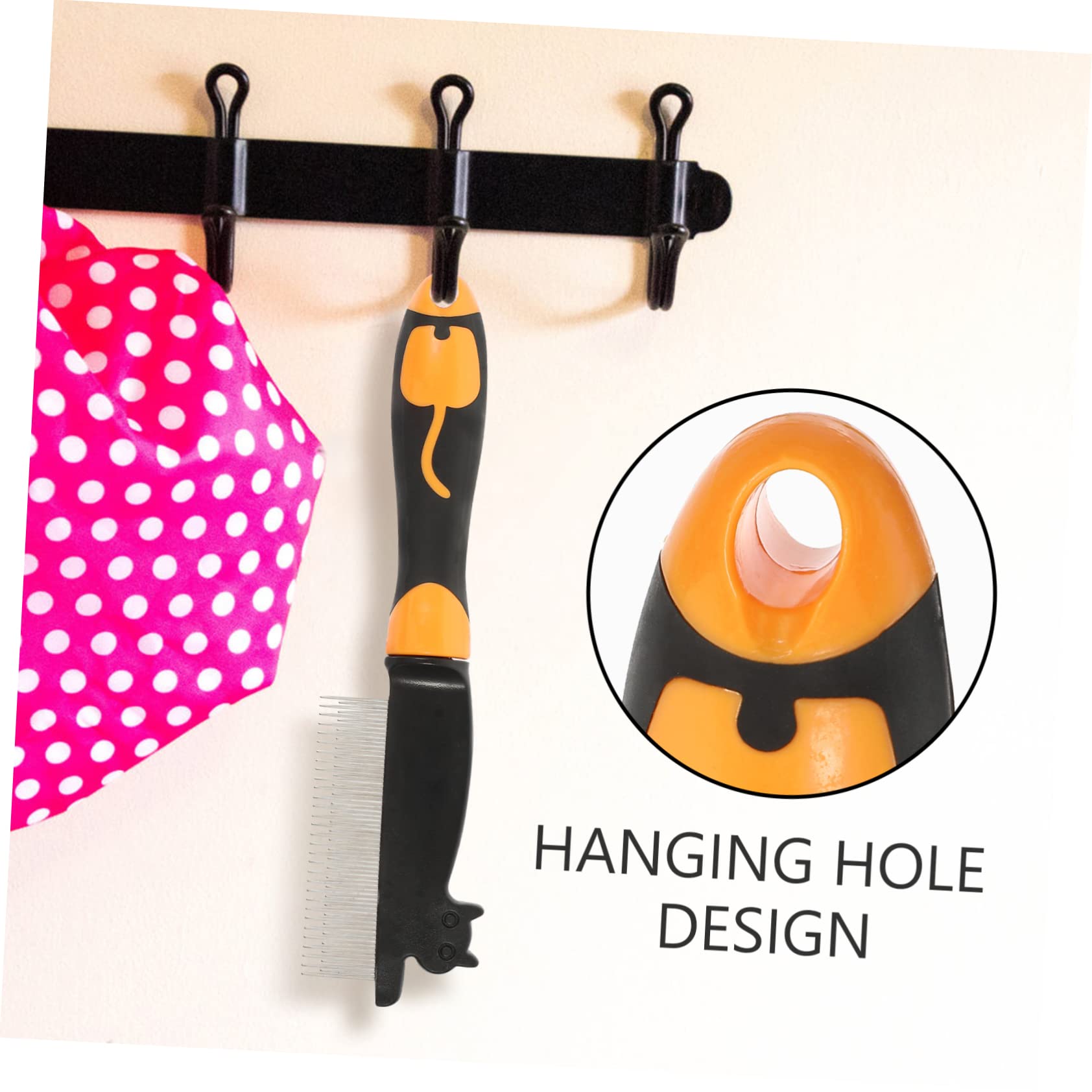 POPETPOP 3piezas Peine Para y Cepillo Desenredante De Pelo Para y Gatos Para Cuidado y Baños Diseño Ergonómico