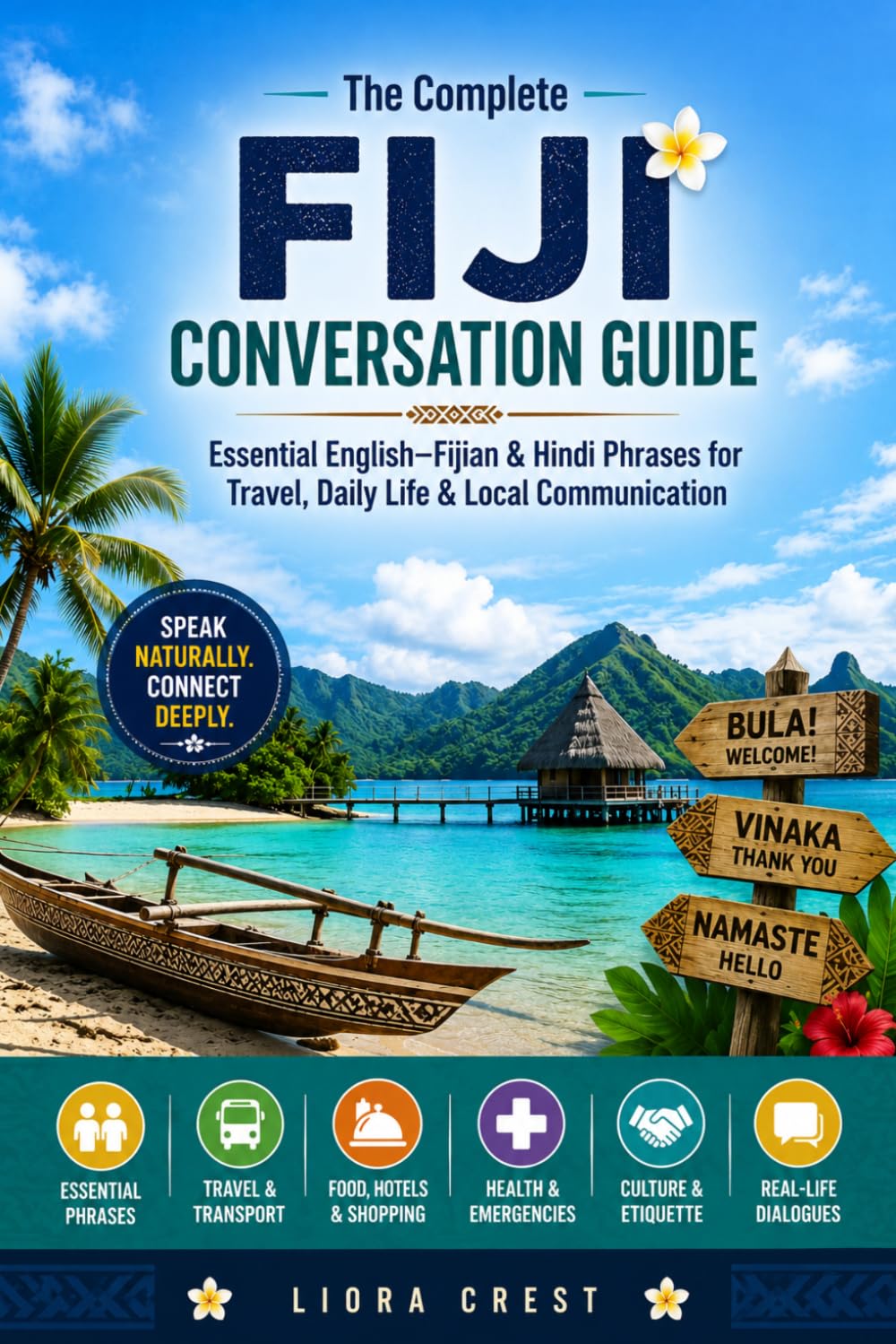 The Complete Fiji Conversation Guide: Essential English–Fijian & Hindi Phrases for Travel, Daily Life & Local Communication