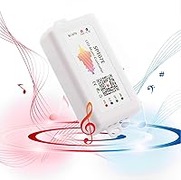 Vista 1 de SP107E Controlador de luz LED de píxeles direccionables DC 5V-24V con música móvil BT para WS2812B, WS2801, WS2813 Soporte Varios chips IC LED A