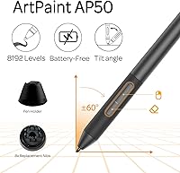 Vista 5 de GAOMON PD156Pro - 15.6" Drawing Tablet with Screen Full-Laminated 120% sRGB Pen Display with Dial Key & 10 Hotkeys, Battery-Free Stylus Art Tablet