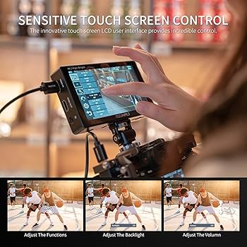 Amazon.com : FEELWORLD LUT5E 5.5 Inch 1600nits High Bright DSLR
