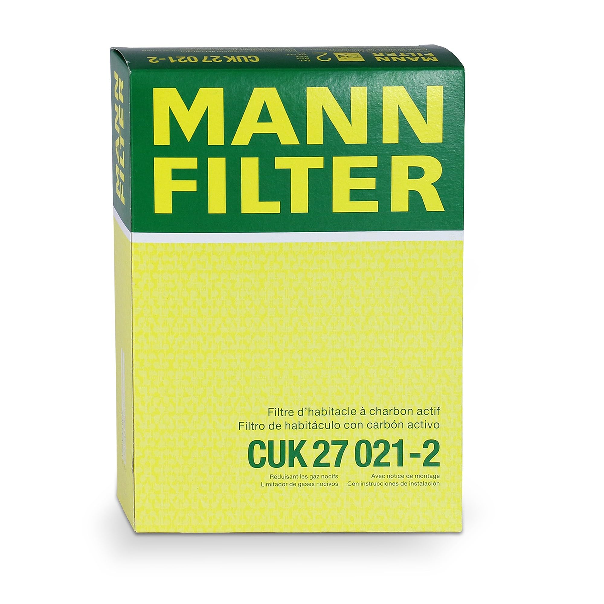 MANN-FILTER CUK 27 021-2 Filtr powietrza kabinowego - SAMOCHODY OSOBOWE + DOSTAWCZE