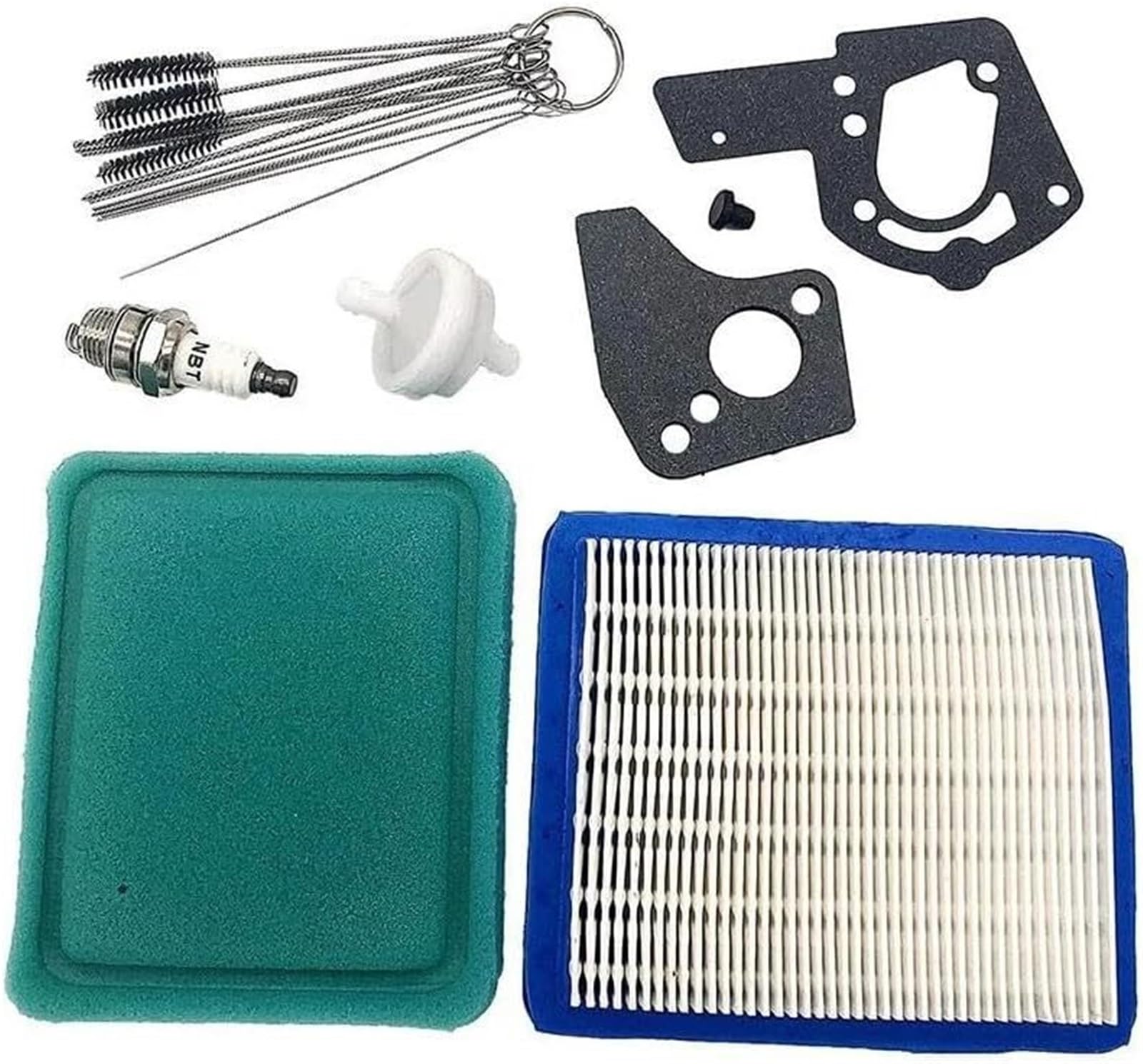 Genérico carburador para desbrozadora Kit de Juntas de carburador para Briggs y para Stratton de 5 para HP Carburador