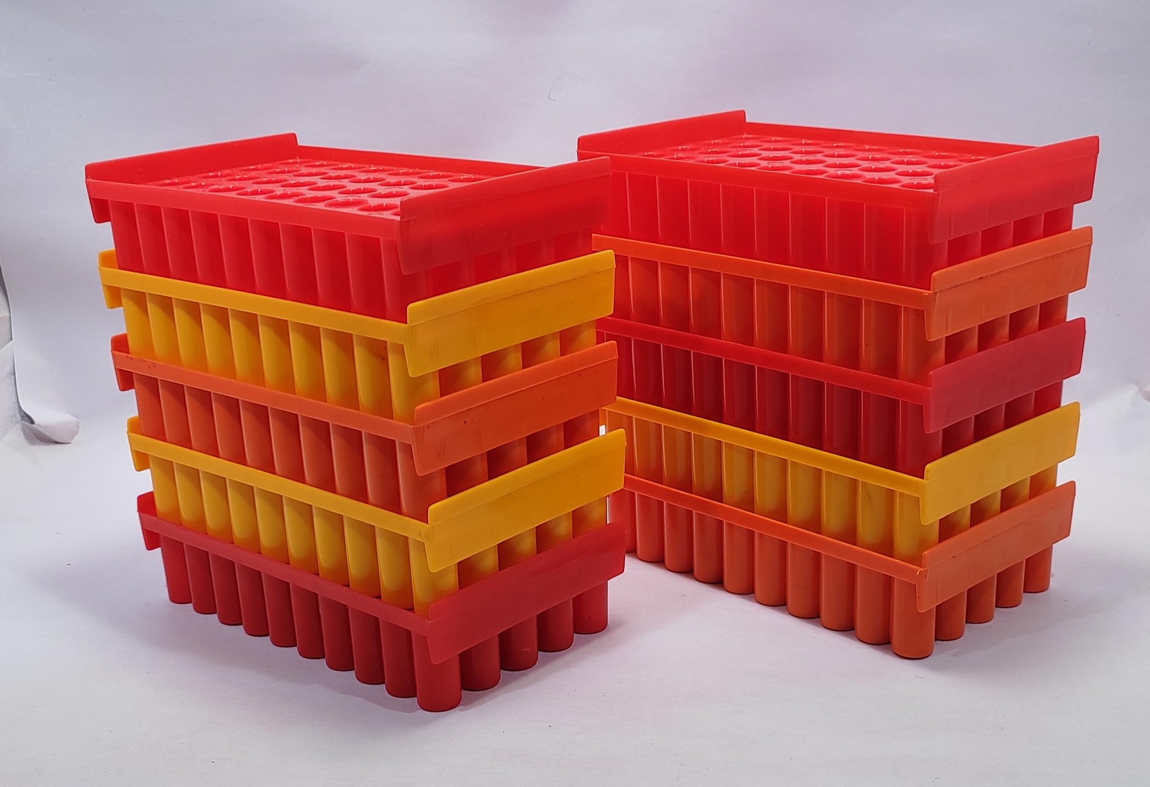 Test Tube Stand 12MM 50 holes plastic (pack of 10)-image-37