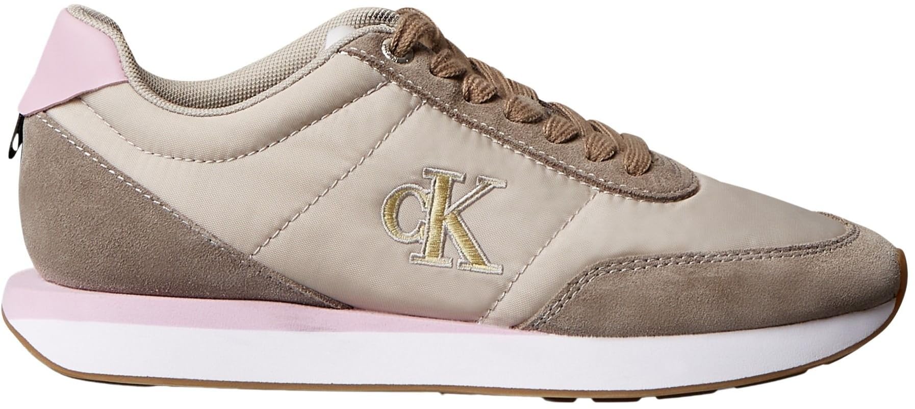 Calvin Klein Donna Sneakers Running Retro Lace Up Profilo Basso
