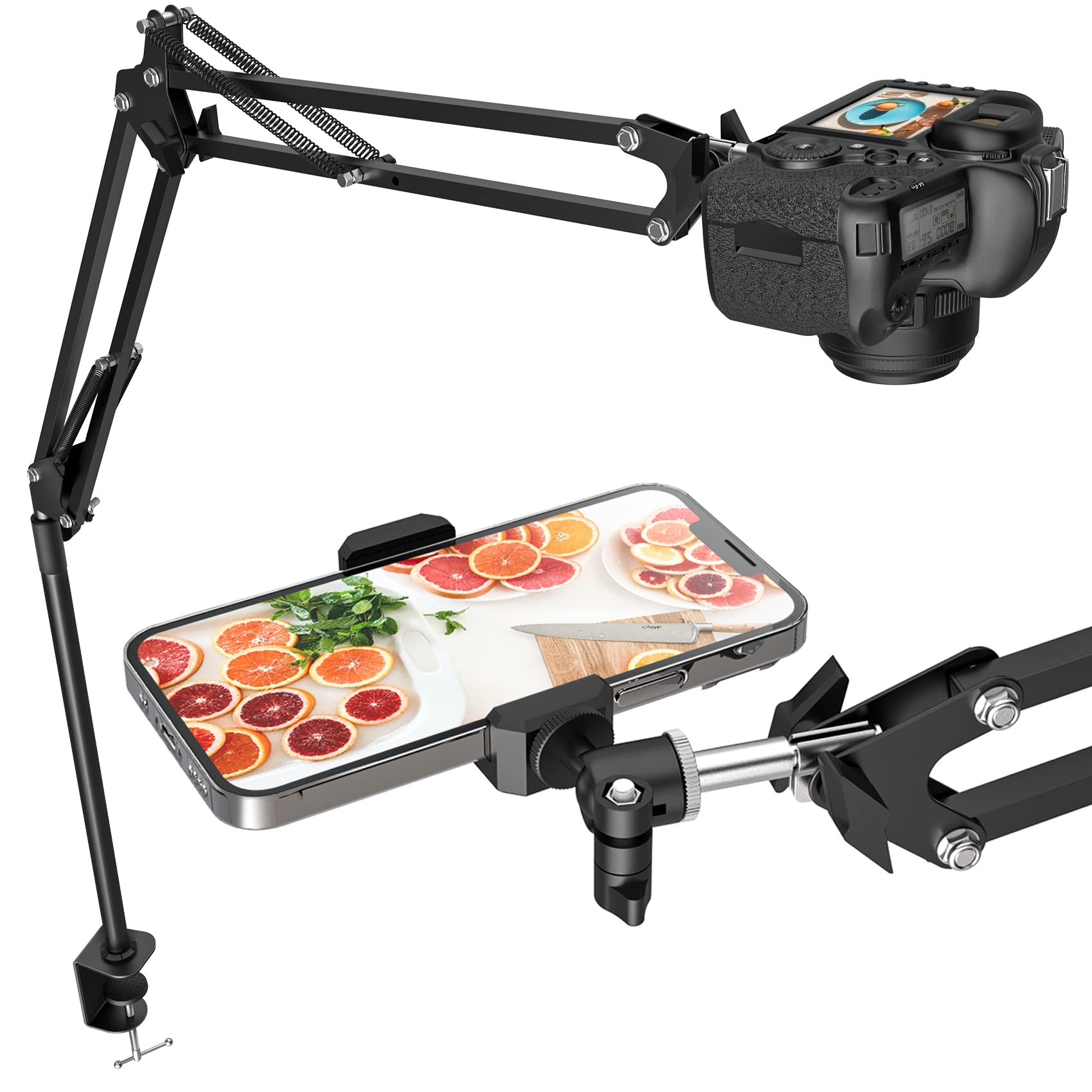 WISTA-FIRM STAND 大型カメラスタンド 2本アーム 雲台セット