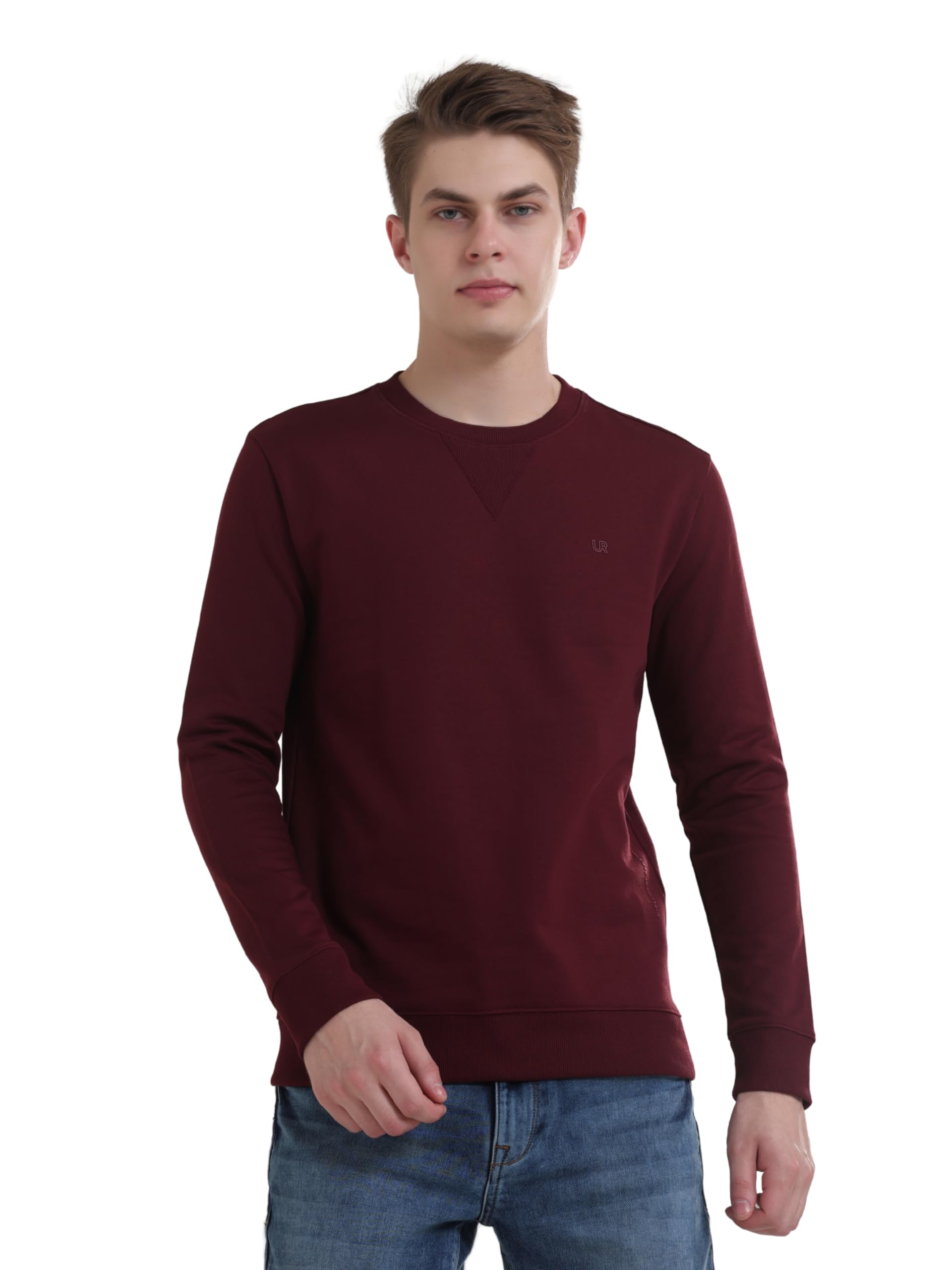 turms Anti Stain Men's Sweatshirt | Anti Odor Water Repellent | Cotton Blend Tailored Fit Casual Crew Neck Travel Edition Pullover | Available in Plus Sizes-picture-20