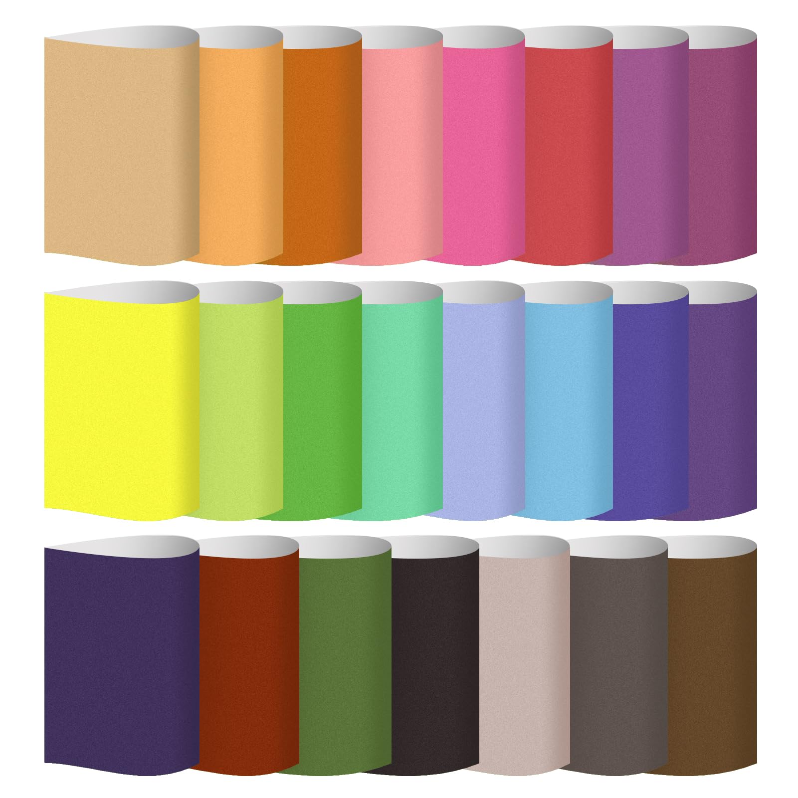 Hojas de tinta de transferencia de sublimación de color sólido, 23 hojas de 12 x 10 pulgadas, papel de transferencia de sublimación de color sólido para vasos, tazas, papel de sublimación para