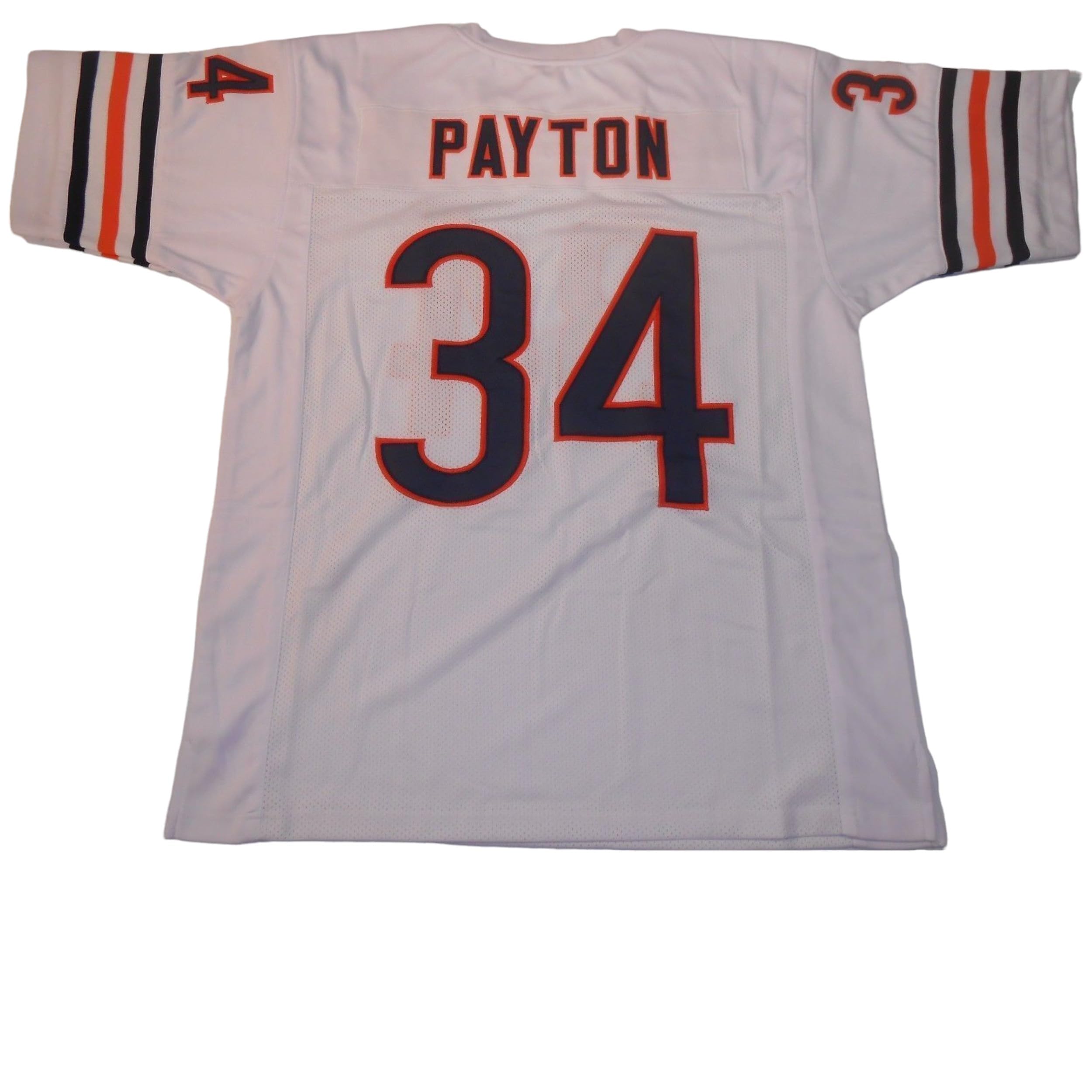 Generic Walter Payton White Jersey Stitched Custom Football New No Brand/Logos (US, Alpha, Medium, Regular, Regular, White)