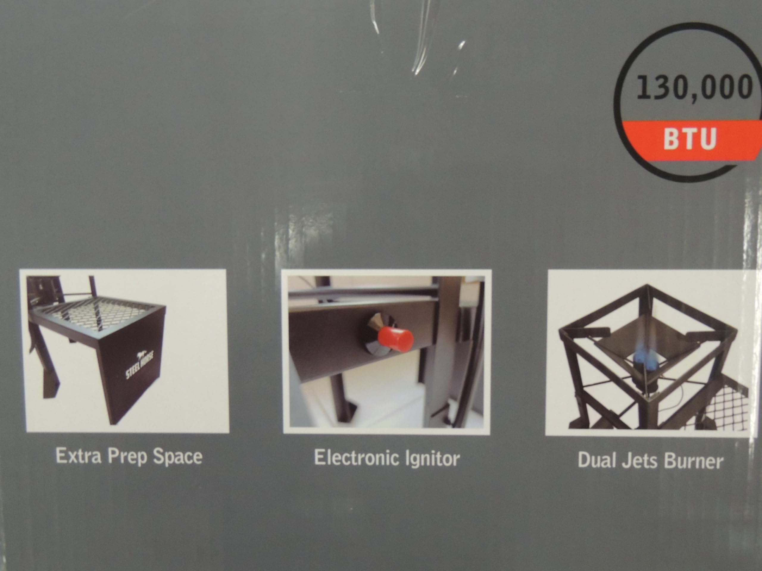 double jet burner stand