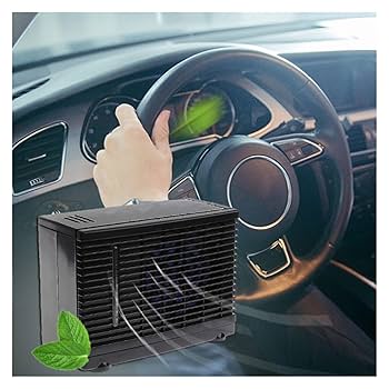 12V 60W 調整可能なカーエアコン、クーラー冷却ファンポータブルミニファン Amazon | 12V 60W 調整可能なカーエアコン、クーラー冷却ファン