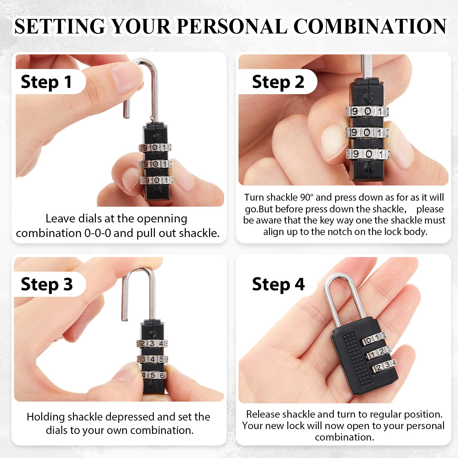 Discreet Lockable Storage Bag Box Organizer Storage Case with Lock for Women Men Lock Travel Bag,12.6 x 9.8 x 6.7in(Black)