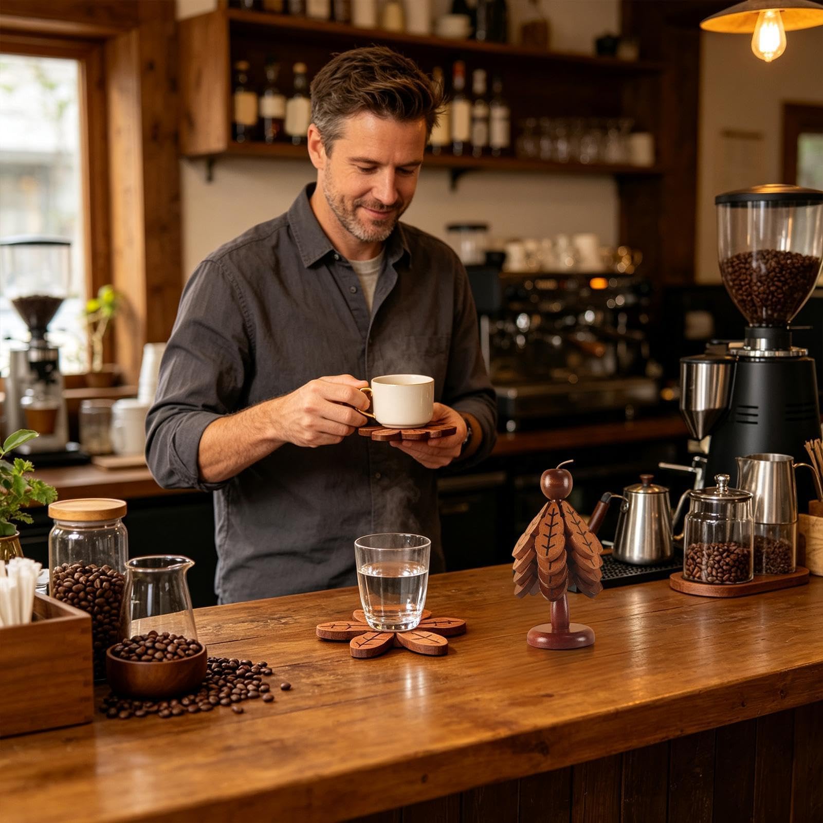 -Untersetzer rutschfeste Wärmeisolierte Weihnachtstischdeko