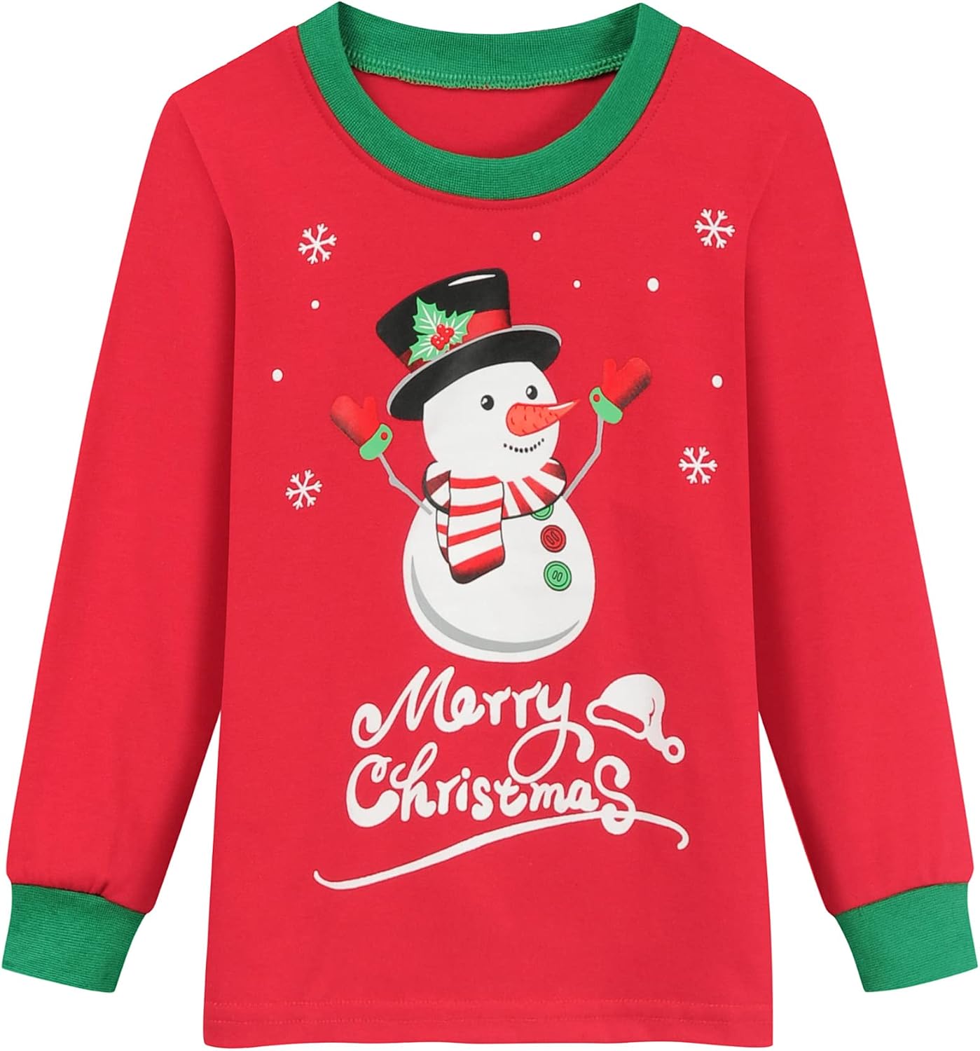 DDSOL Toddler Boys Girls Christmas Pajamas Dinosaur Jammies Santa Claus Kids Cotton Sleepwear Set