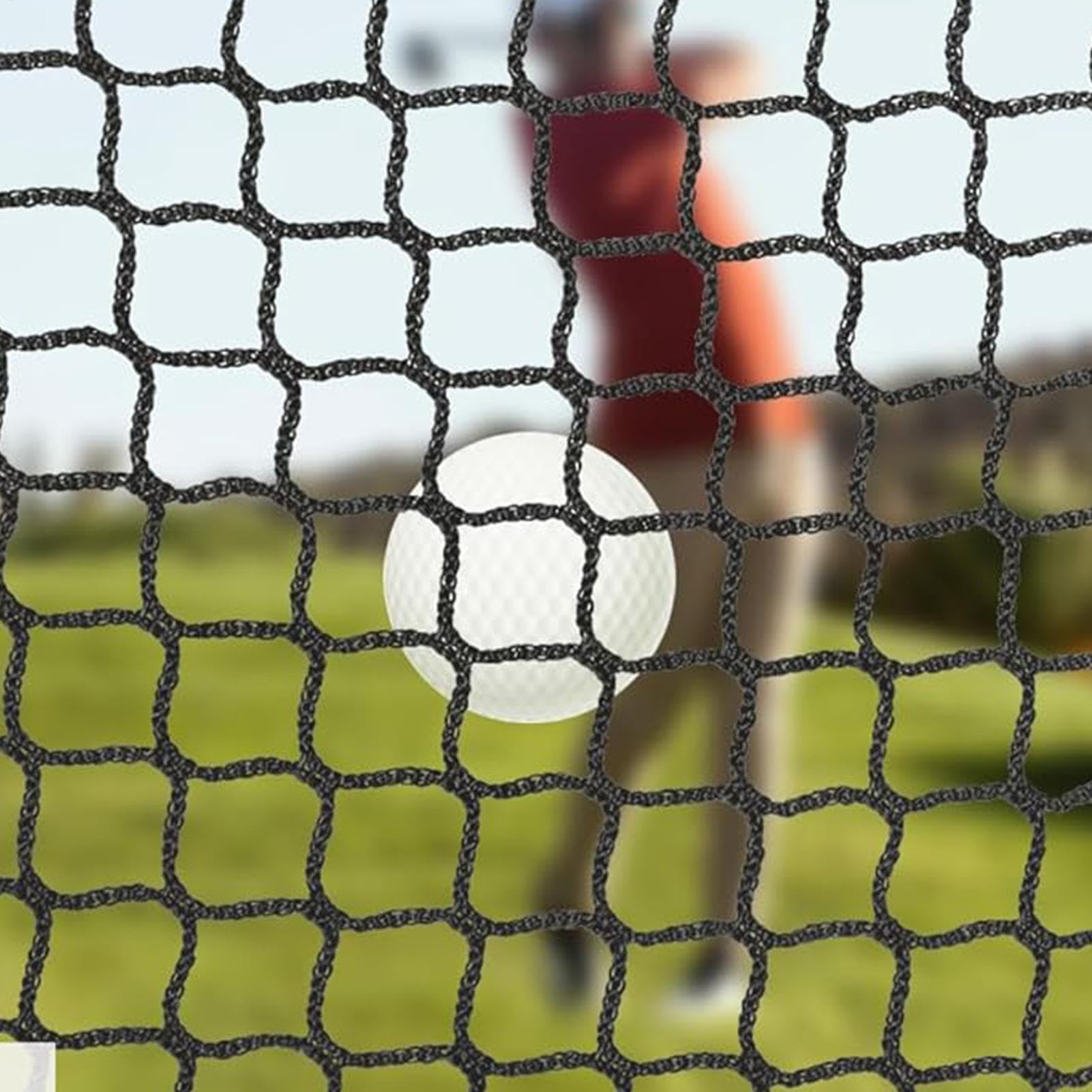 Baseball Net, Sport Barrier, Training Mesh, Practice Equipment for Outdoor | Sport Barrier with Mesh Structure Helps Contain Balls During Baseball, calcio, basket, and Outdoor Practice Sessions.
