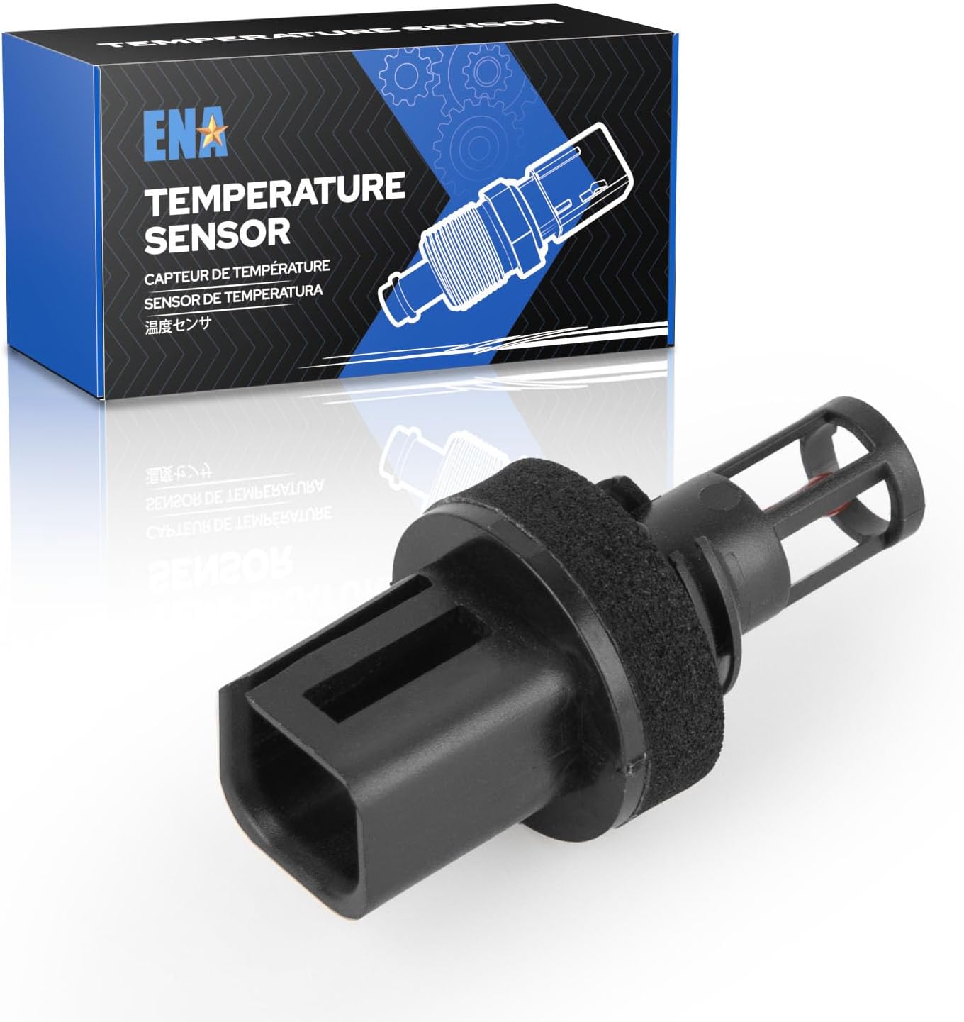 ENA Cabin Air Temperature Sensor Compatible with Chevy Chevrolet Cadillac Buick Corvette CTS SRX XTS CT6 Envision 2.0L 2.5L 2.8L 3.0L 3.6L 4.2L 6.2L l4 V6 V8 2016 2017 2018 2019 2020 Replaces AX636