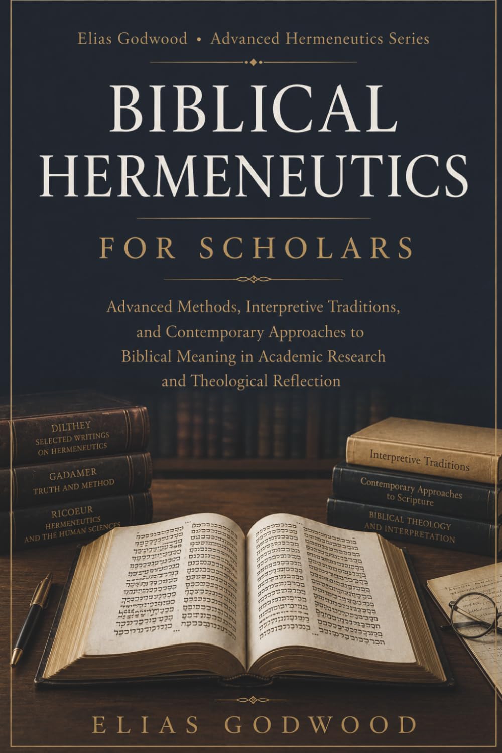 BIBLICAL HERMENEUTICS FOR SCHOLARS: Advanced Methods, Interpretive Traditions, and Contemporary Approaches to Biblical Meaning in Academic Research and Theological Reflection