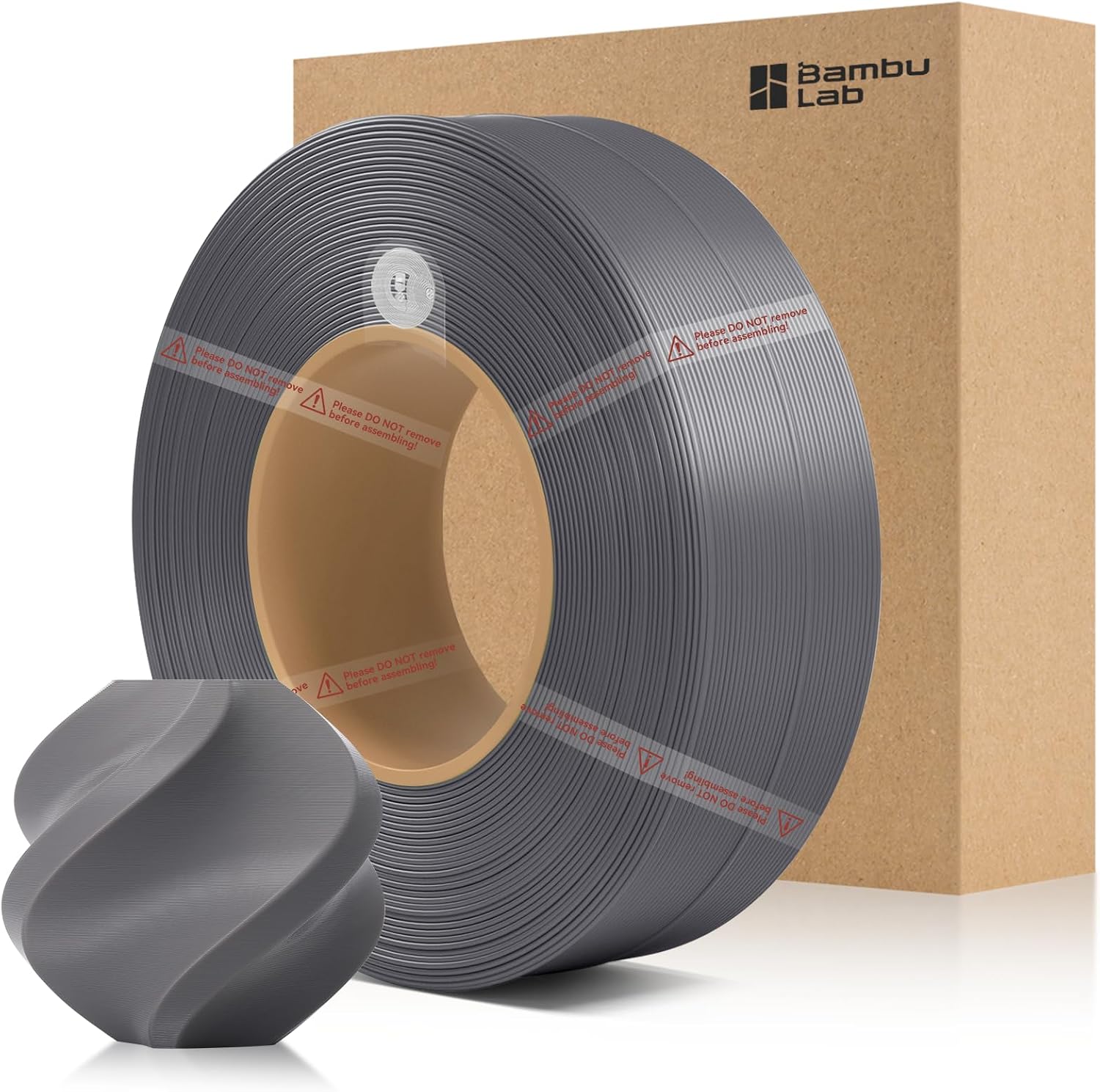 Bamboo PETG Basic Refill Filament 1.75mm 1 KG with RFID for Bambu Lab A1/X1/P1 Series 3D Printers,Strong Toughness,Outdoor Use,3D Printing Filament,No Spool, +/- 0.03mm (Reflex Blue 30603)