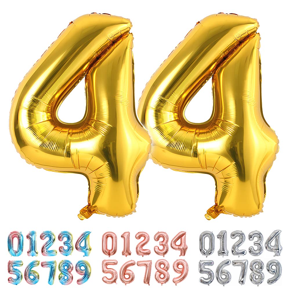 Foil Globo Número 5 Azul 40" (101cm), Inflable Helio o aire, Gigante Numeros 0-9, 10-19, 20-29, 30-100, Grande Globos Decoración para La Boda Aniversario y Cumpleaños Fiestas — view 682