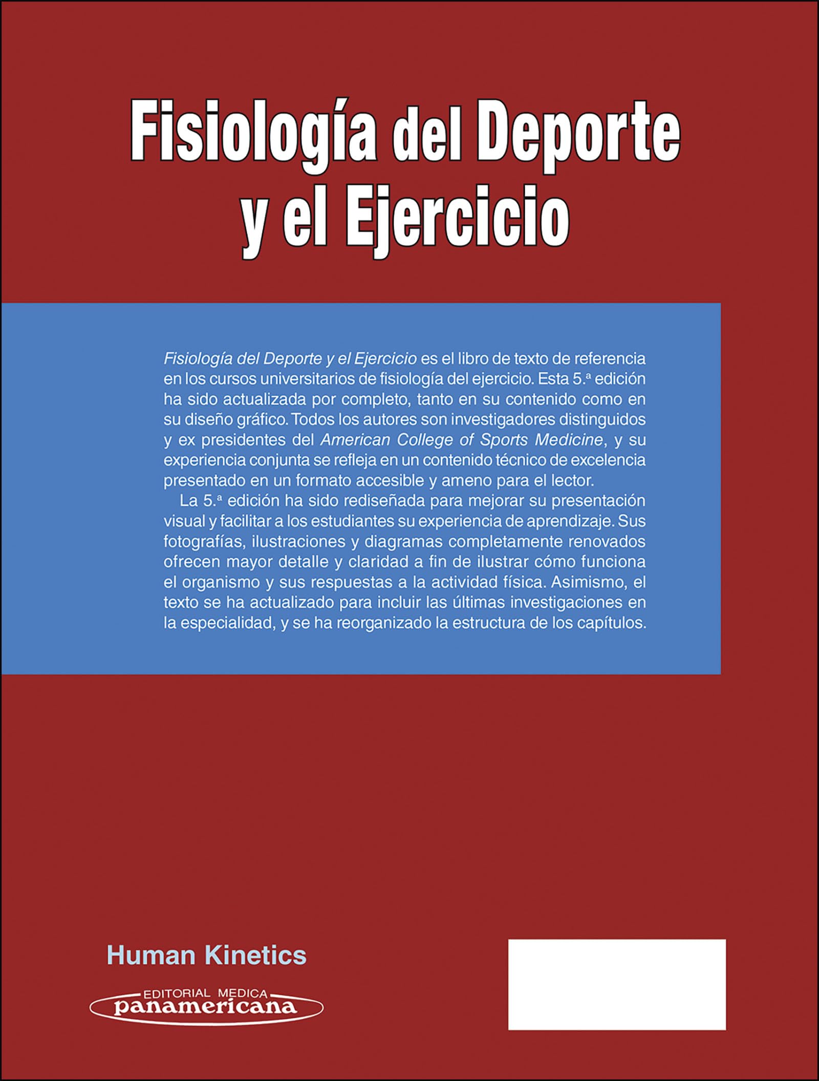 Fisiología del Deporte y el Ejercicio / Physiology of Sport and Exercise