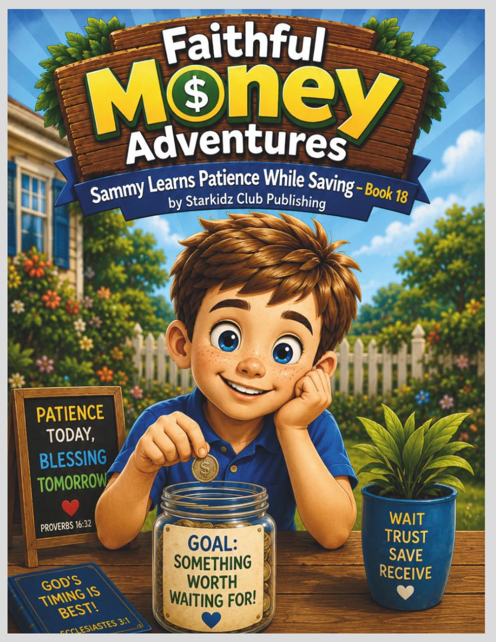 Faithful Money Adventures--Sammy Learns Patience While Saving--Book 18
